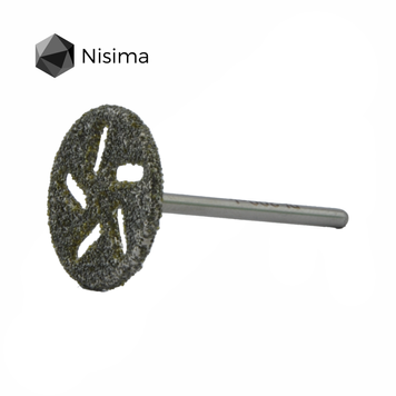 Diamentowy dysk do pedicure z otworami M-20 mm o ziarnistości 80 Nisima