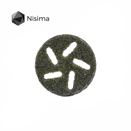 Diamentowy dysk do pedicure z otworami M-20 mm o ziarnistości 80 Nisima