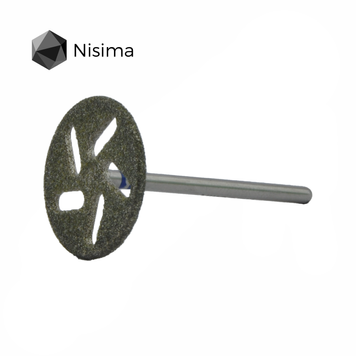 Diamentowy dysk do pedicure z otworami M-20 mm o ziarnistości 150 Nisima