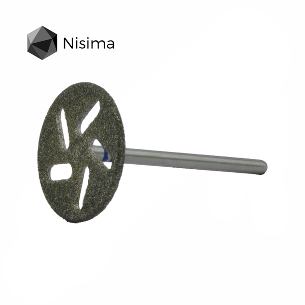 Diamentowy dysk do pedicure z otworami M-20 mm o ziarnistości 150 Nisima