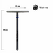 Diamentowy dysk do pedicure z otworami M-20 mm o ziarnistości 150 Nisima