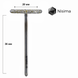 Diamentowy dysk do pedicure M-20 mm o ziarnistości 80 Nisima