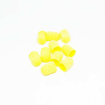 Zestaw kapturek do pedicure ziarnistość 60 średnica 10 mm - 10 szt., PL Kp100sK
